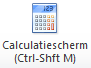 14. Calculatiescherm