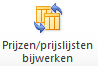 15. Prijzen/prijslijsten
bijwerken