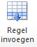 12. Regel invoegen